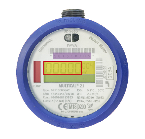 Watermeter uitleg