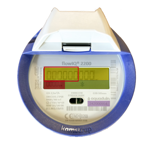 Watermeter uitleg